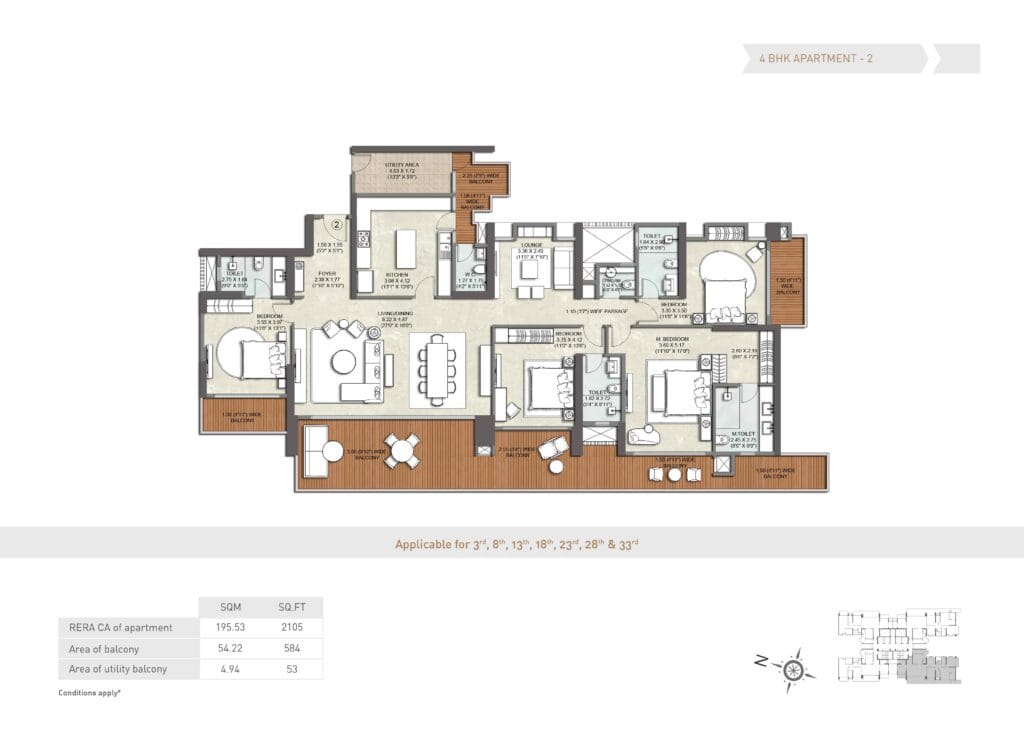 20180613050141-Kalpataru-Vista-Unit-Plan---4-BHK-Apartment-2-set-2- 20180613050141 Kalpataru Vista Unit Plan 4 BHK Apartment 2 Set 2 1024x741
